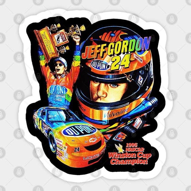 Jeff Gordon 24 - Nascar Dupont Sticker by nicklower
